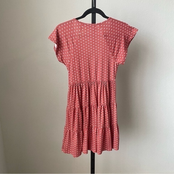 Urban Outfitters Julia Ruffle Mini Dress Size XS - Picture 4 of 6